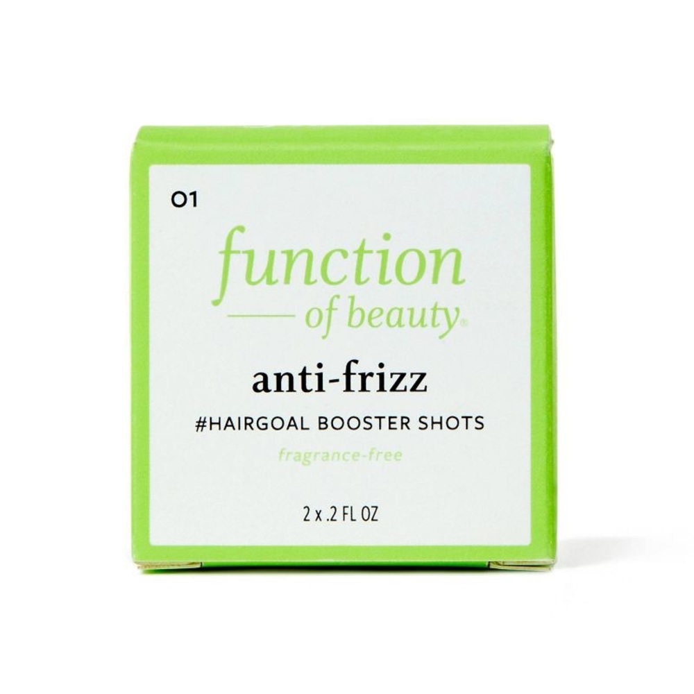 Nwt Function of Beauty Anti-frizz #HairGoal Add-In Booster Treatment Shots
